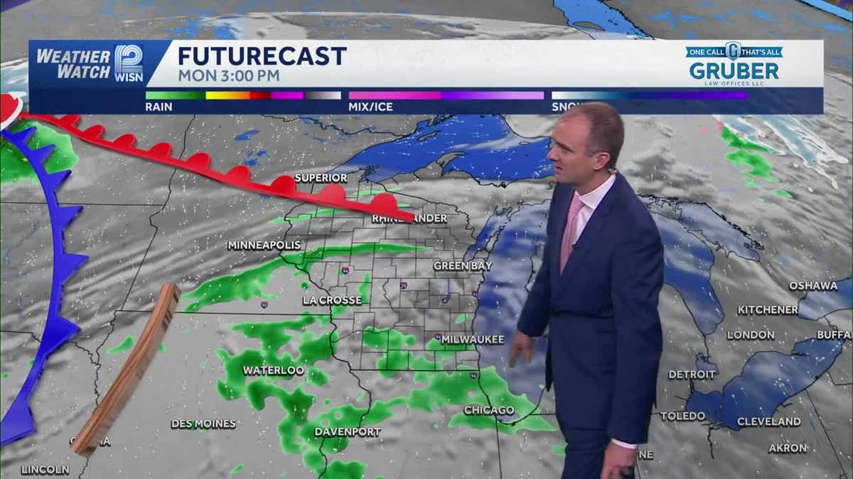Weather: Rain Returns By Monday Evening