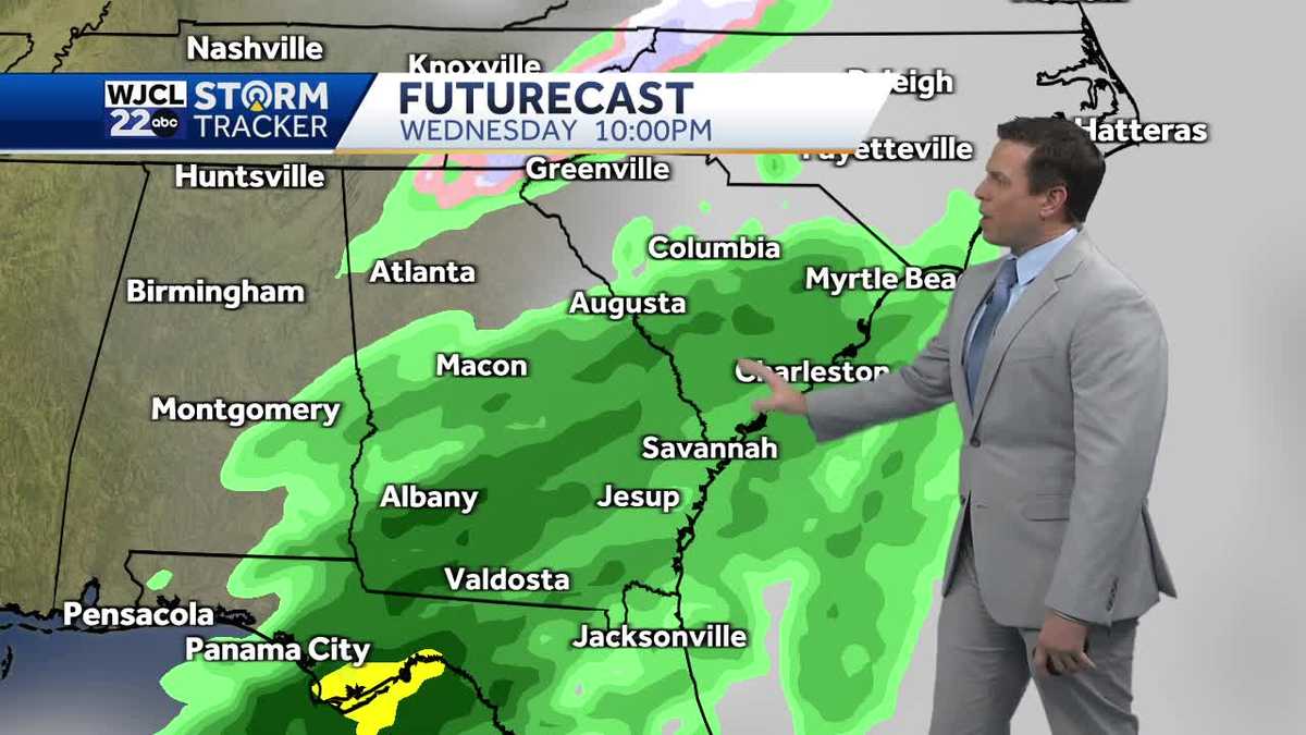 Dry weather today but rain in the forecast by tomorrow