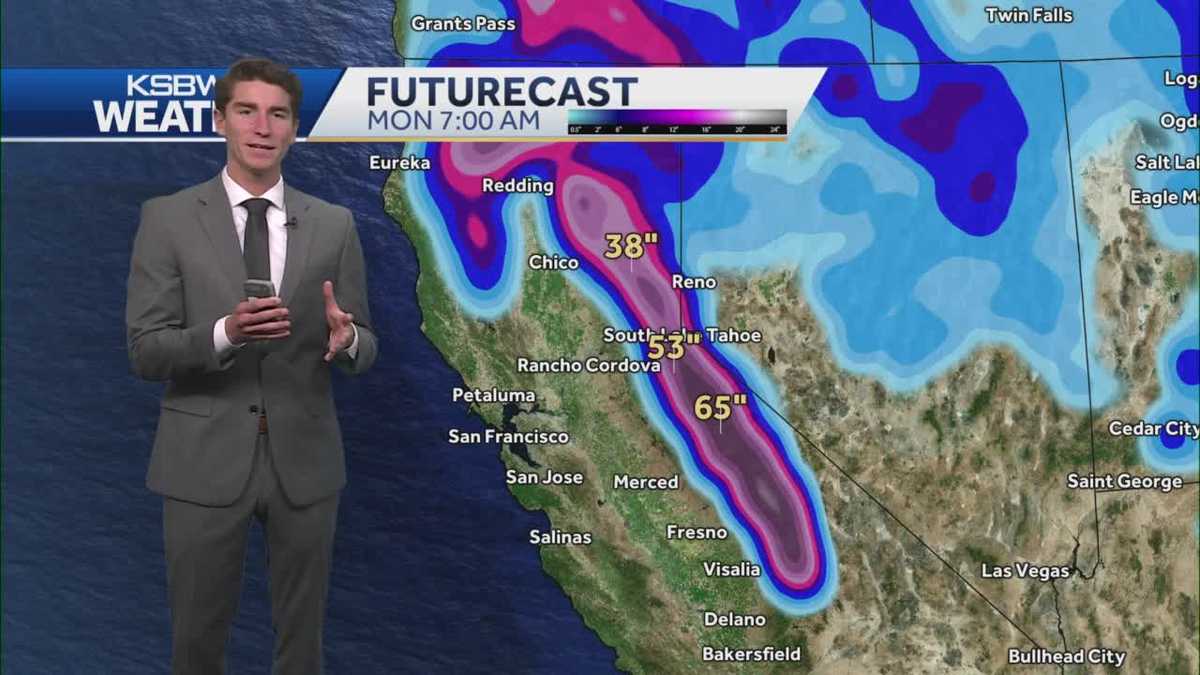 Atmospheric River update: Storm will bring heavy rain and gusty winds ...