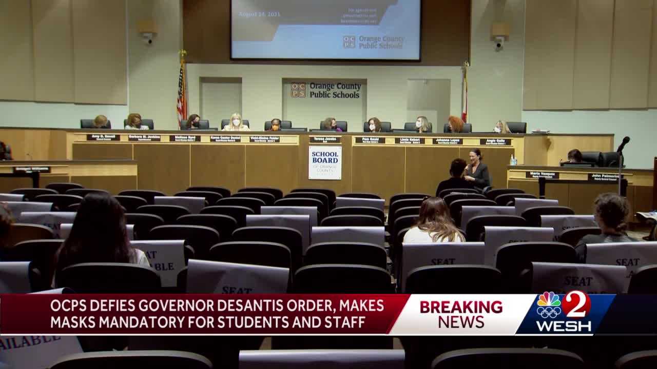 Orange County Schools Reinstate Full Mask Mandate