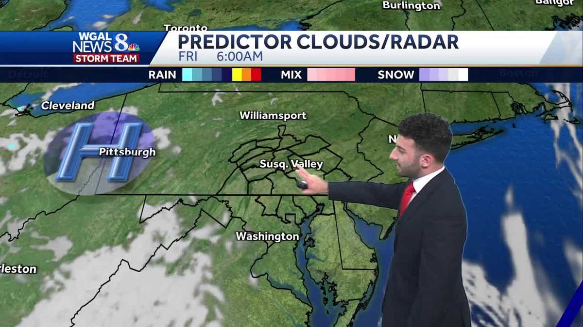 Cloudy & cool weather persists this afternoon, then sunshine & 80s ...