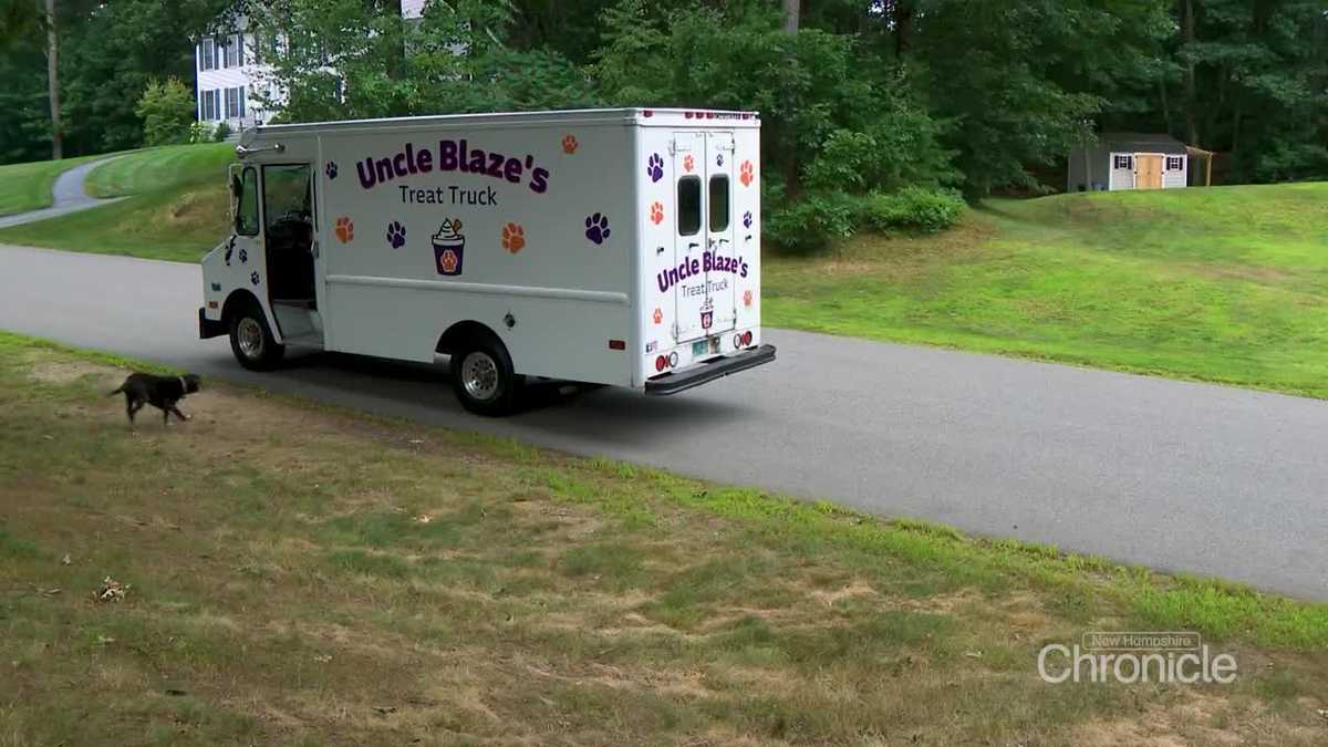 Uncle Blaze's Treat Truck spreads positivity to man's best friend
