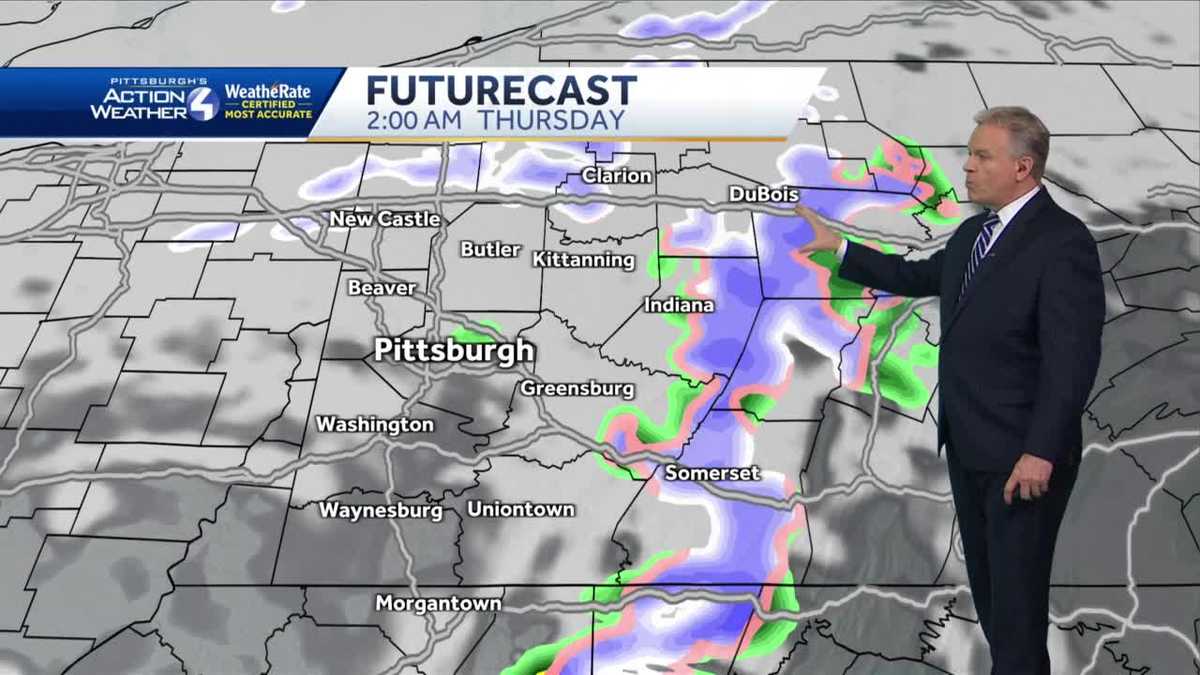 Rain changing to snow tonight