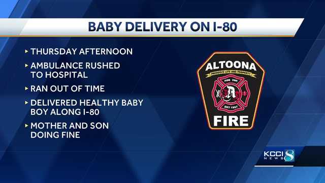Surprise delivery: Iowa woman delivers baby in ambulance on way to hospital - Vimarsana News