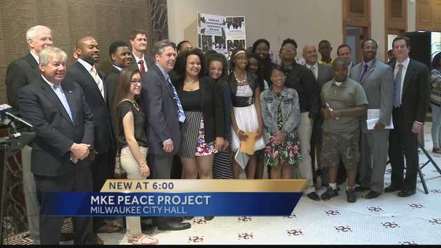 MKE Peace Project winners recognized at City Hall