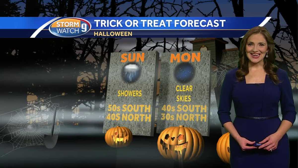 Showers Move Out For Halloween