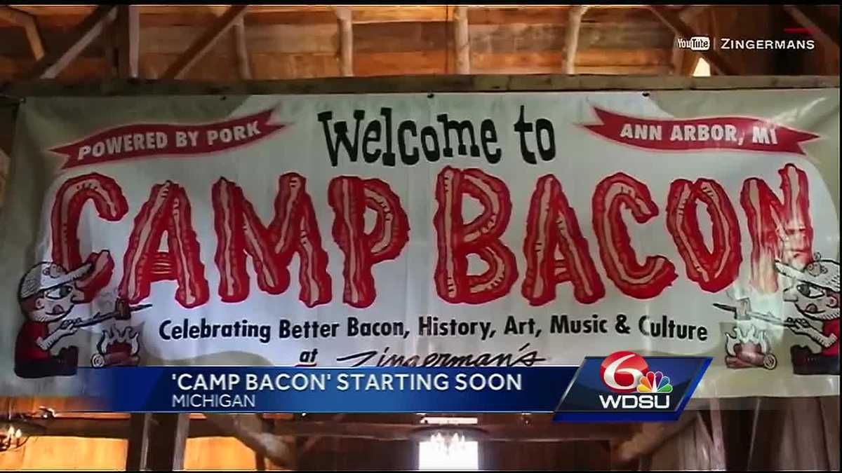 Attention bacon lovers Camp Bacon opens May 31 in Michigan