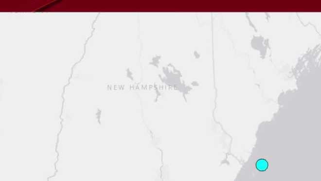 earthquake map