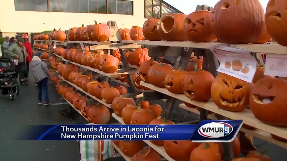 Thousands turn out for annual New Hampshire Pumpkin Festival