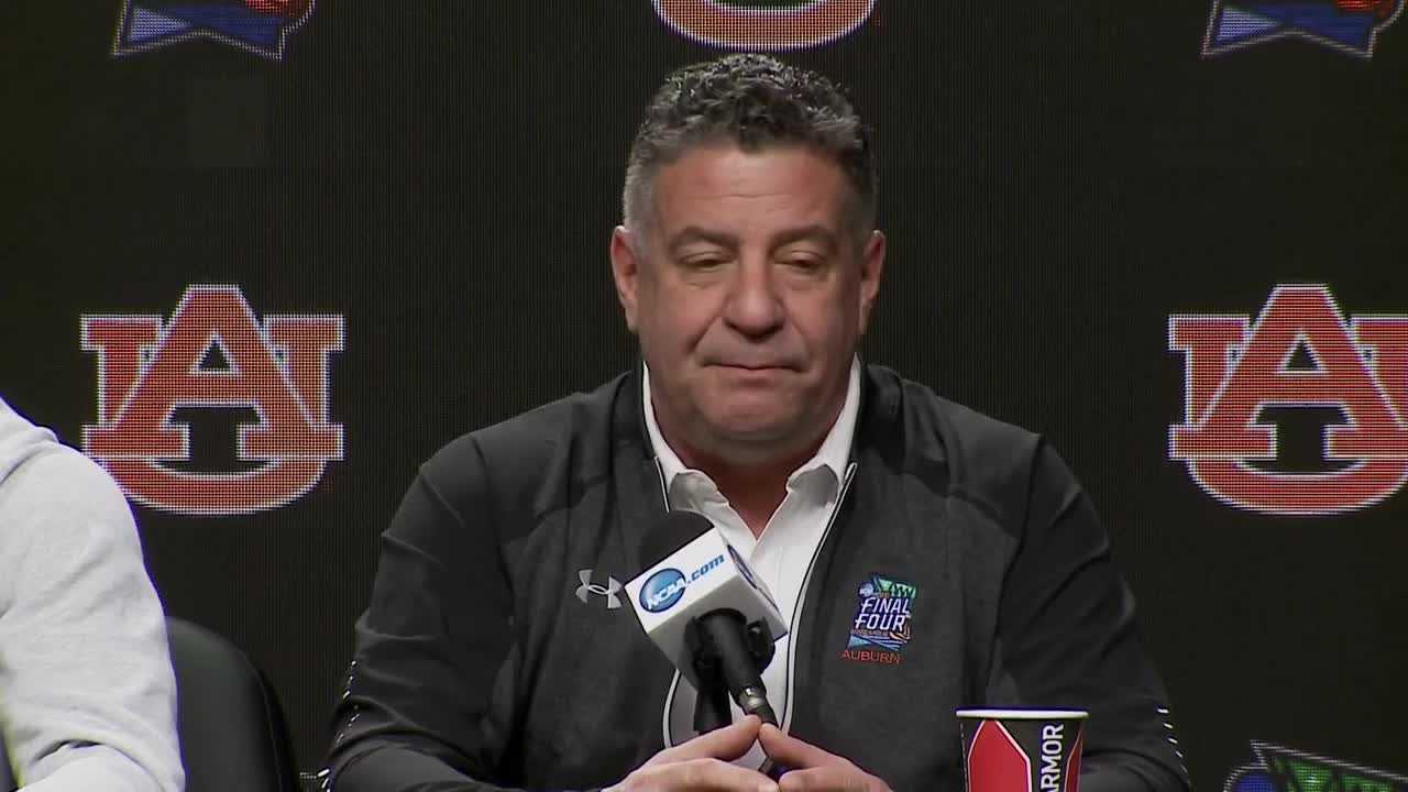 Auburn's Bruce Pearl At Final Four Media Day