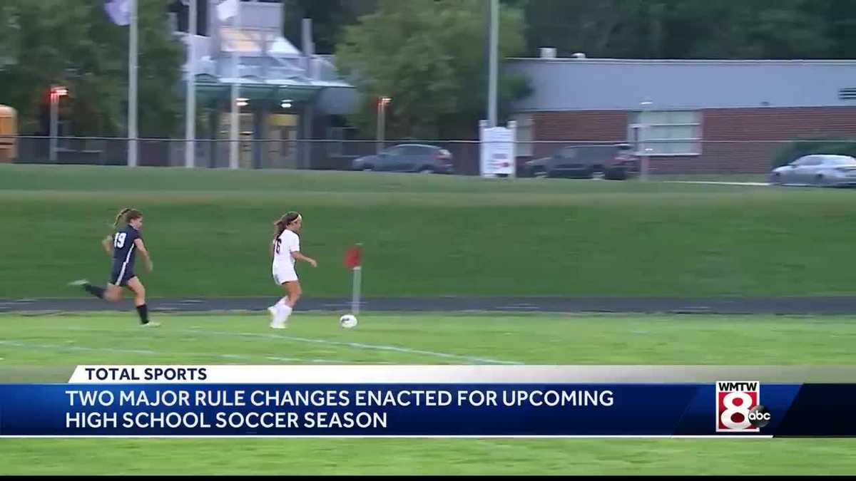 Rule changes for high school soccer season