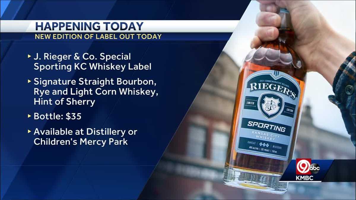 J. Rieger & Co. and Sporting KC are creating a special whiskey label