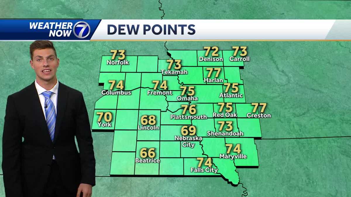 Weekend cool down on the way but first some T-Shower chances