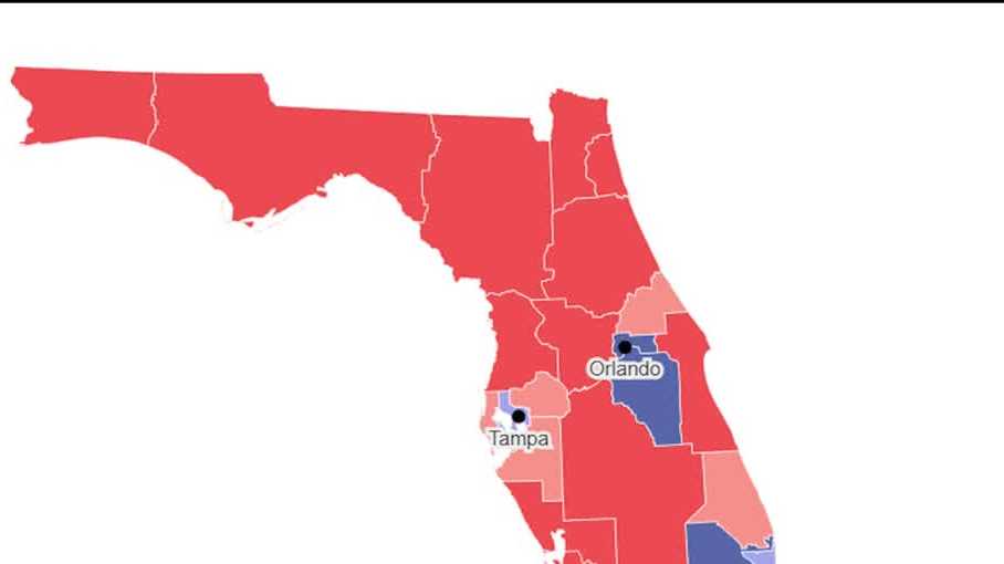 Judge Orders Desantis Congressional Maps Redrawn