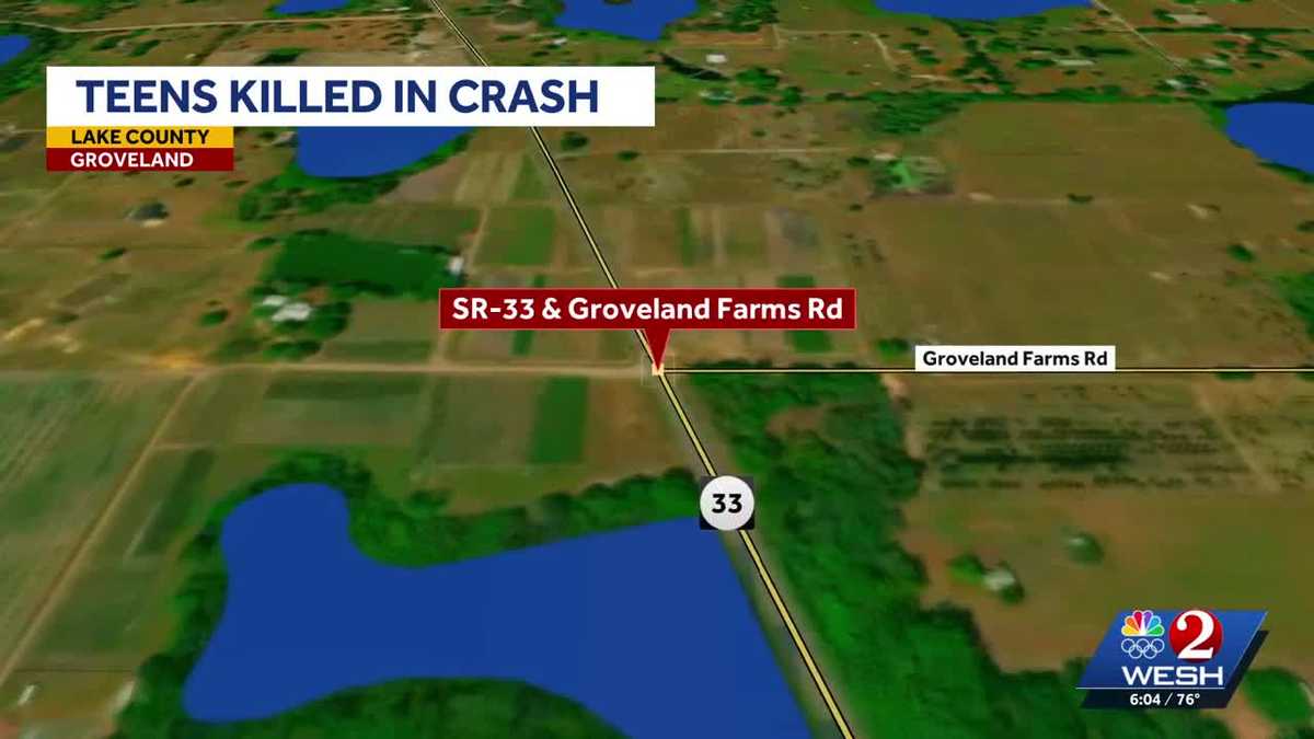 2 teens killed in Lake County crash, FHP says