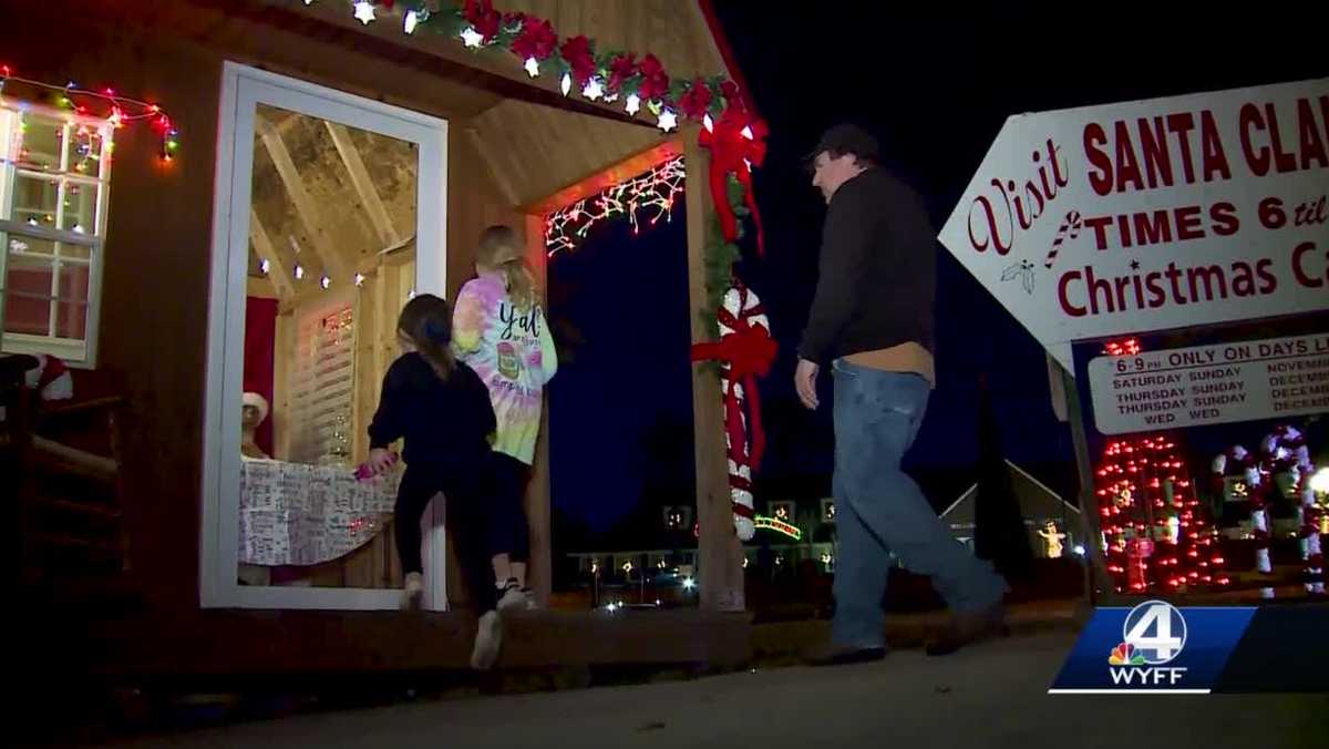'I live for this once a year' Town of Williamston turns on Christmas