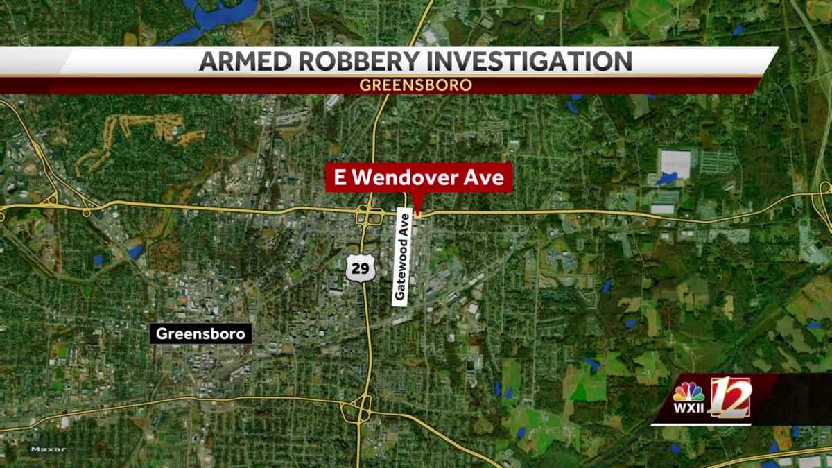Greensboro police investigate armed robbery at gas station