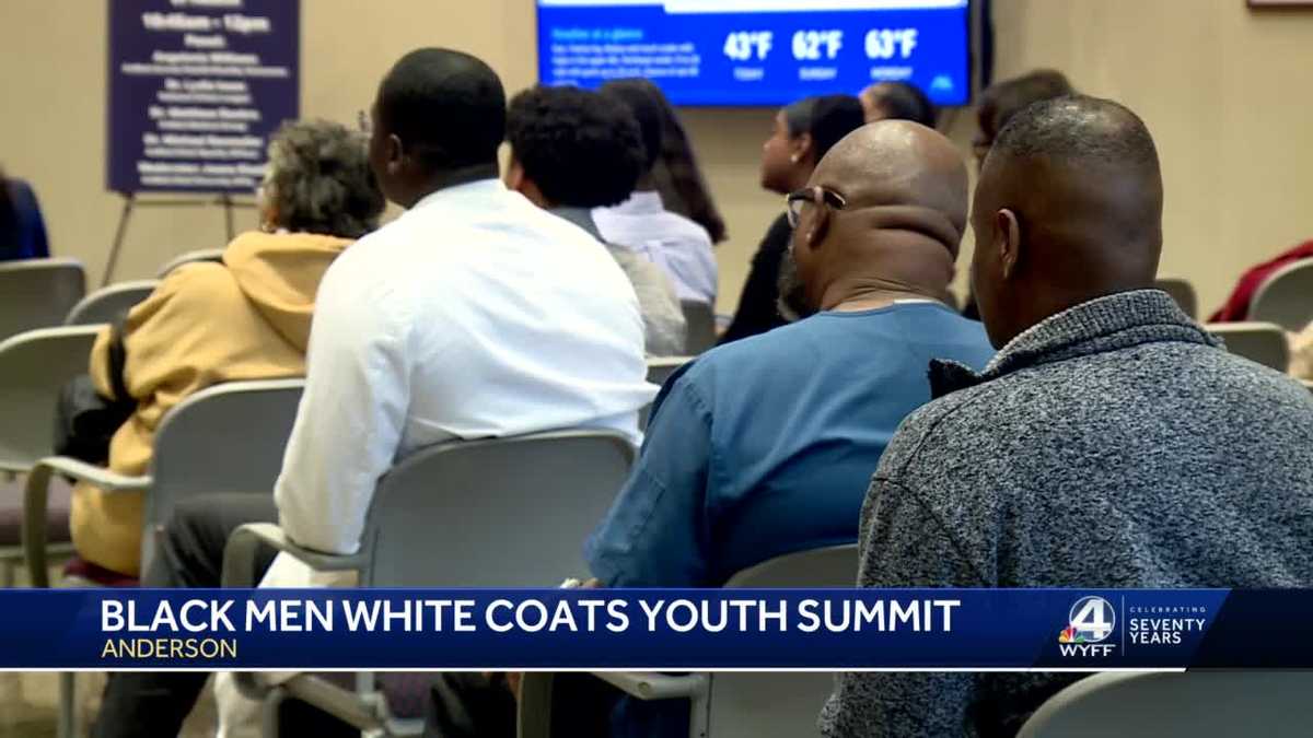 Black Men White Coats Youth Summit at AnMed's North Campus