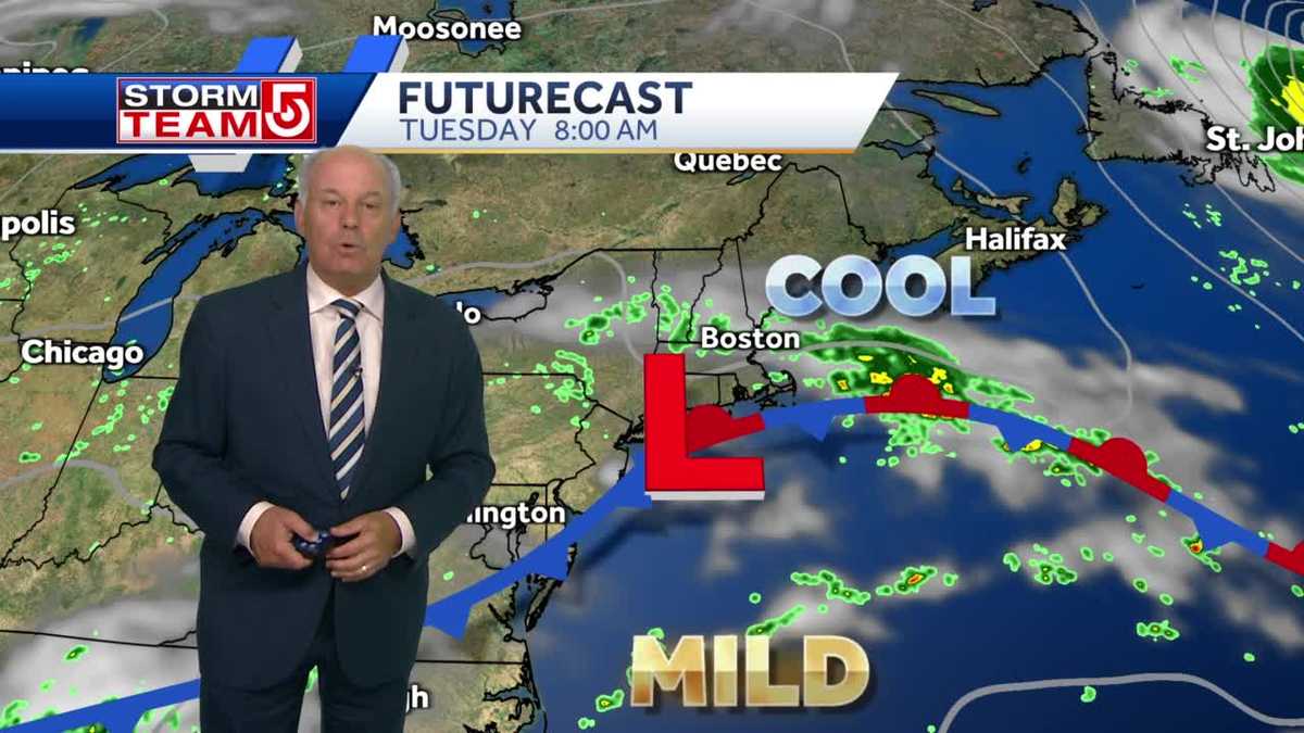 Video: More heavy rain into Monday night