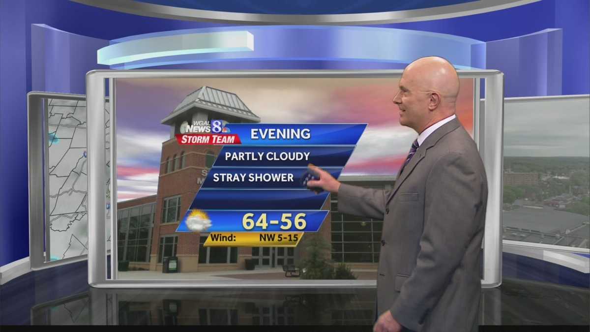 Joe Calhoun's forecast: Stray showers tonight