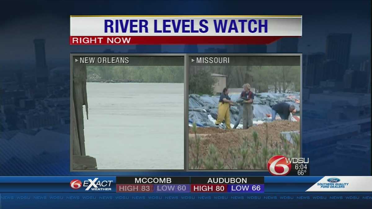 Corps watching Mississippi River levels