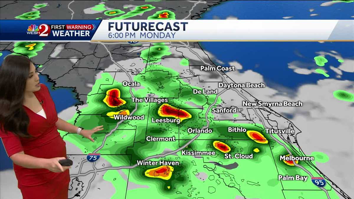Risk for severe storms Monday across Central Florida