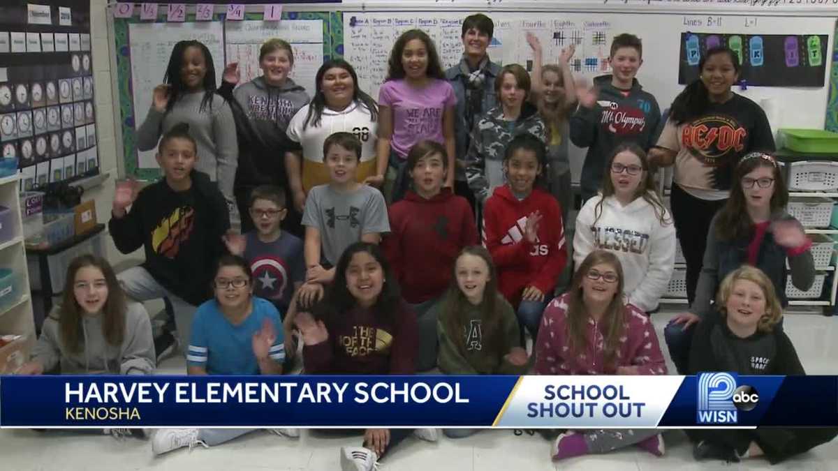 12/13 School Shout Out Harvey Elementary School