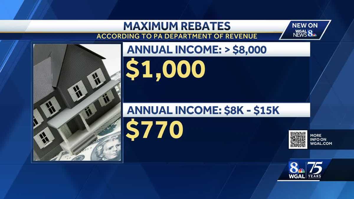 Pennsylvania to begin sending property tax, rent rebate money out