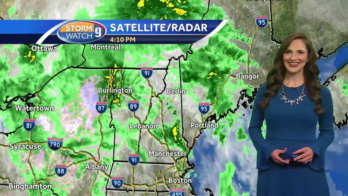 Watch: More Wet Weather On Monday