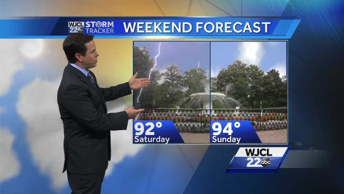 Hot and humid weather through the weekend - WJCL