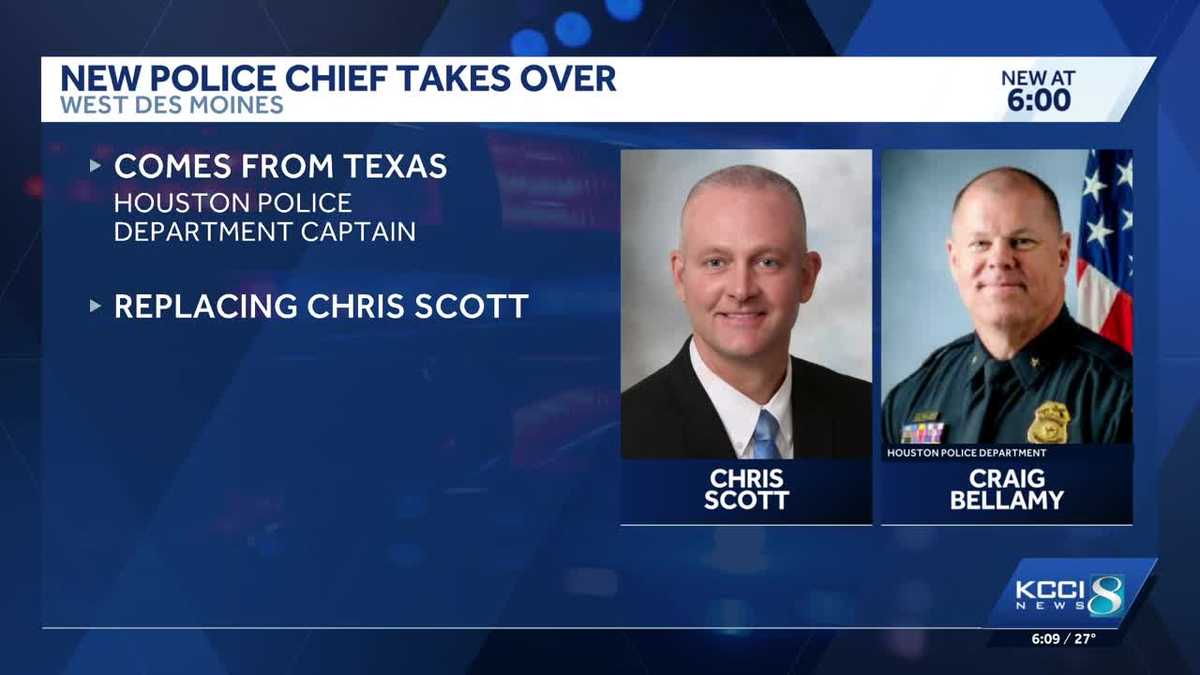 New police chief takes over in West Des Moines