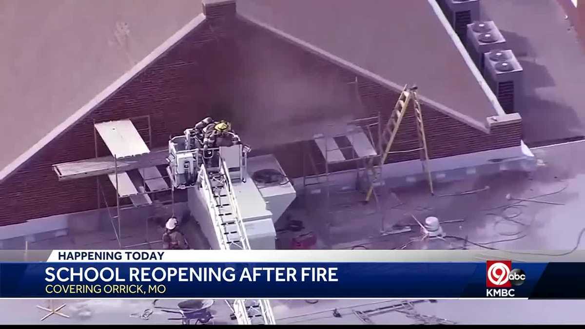 Students, teachers to return to school Monday weeks after fire in Orrick