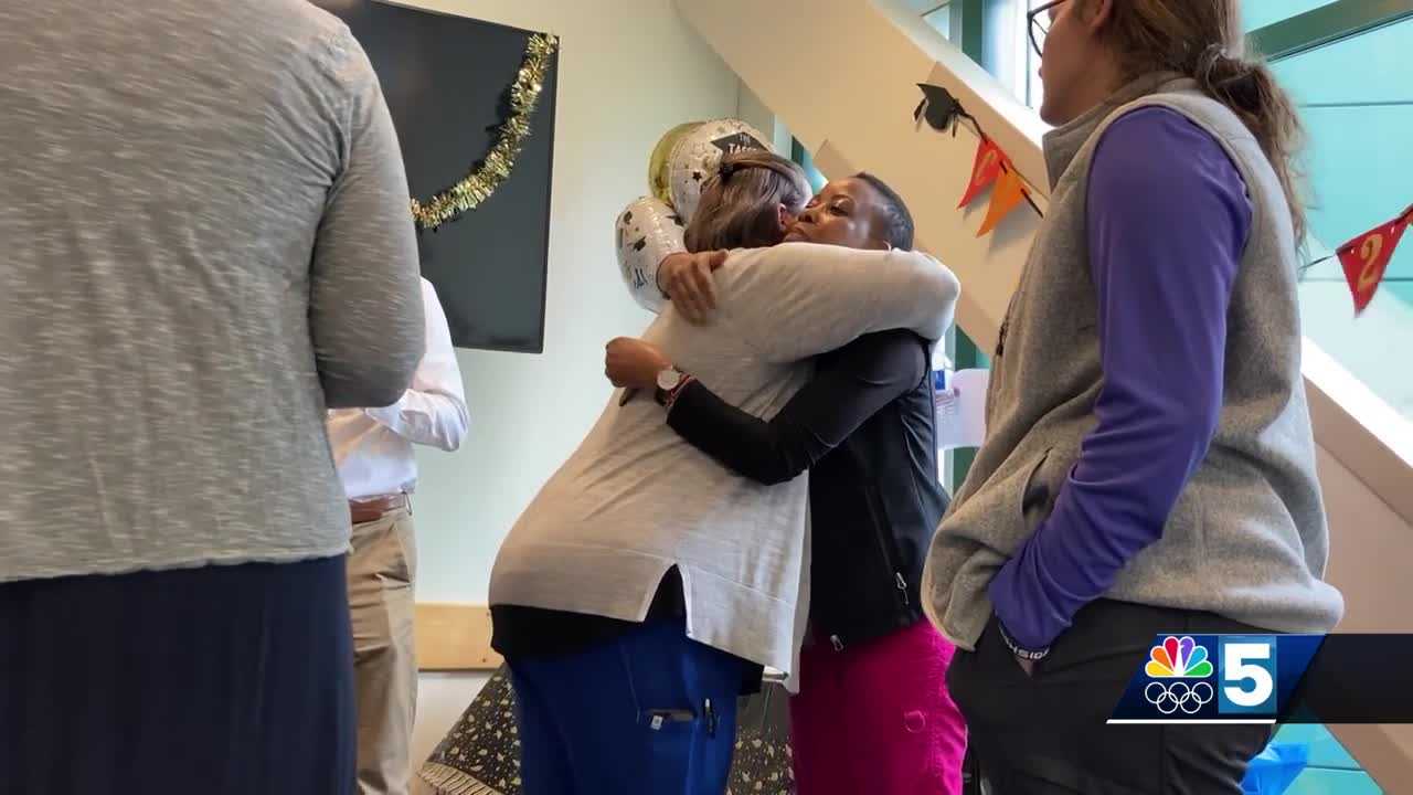 Kenyan woman fulfills lifelong dream of becoming a nurse, gets surprise party at Dartmouth Hitchcock - Vimarsana News