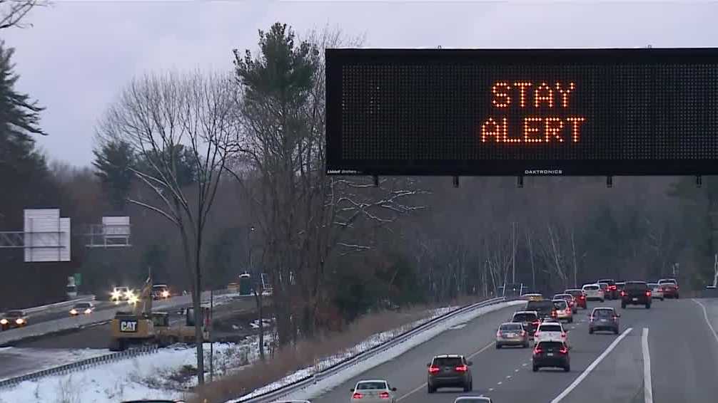 State police urge caution as drivers hit snowy roads for Thanksgiving