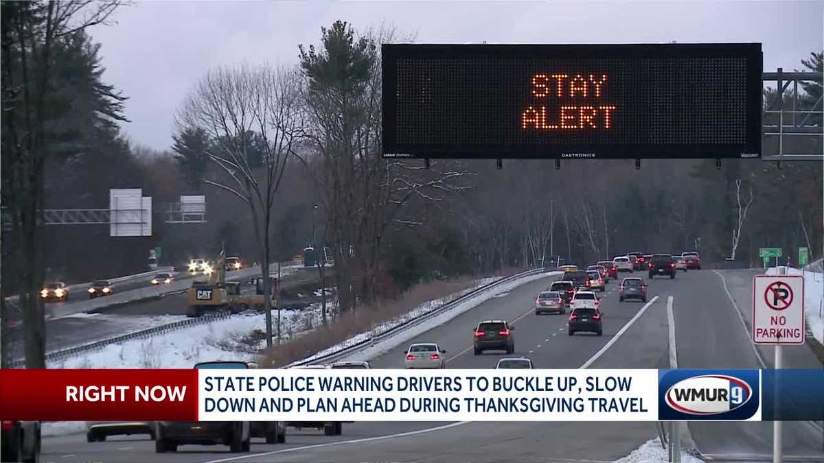 State police urge drivers to use caution during holiday travel