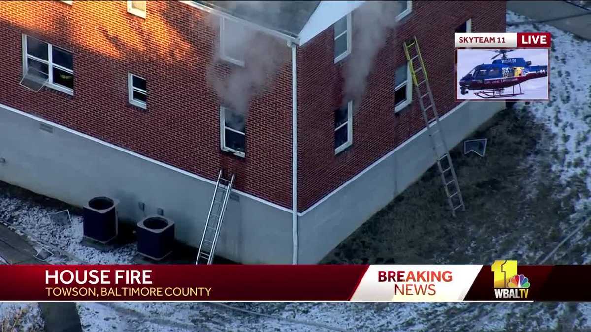 Several injured in Towson fire