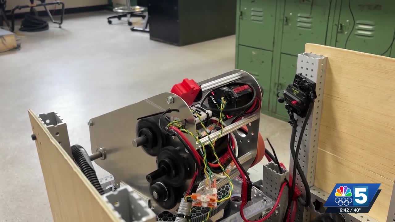 mynbc5.com - Yamuna Turco - South Burlington robotics team to compete in high-level regional competition