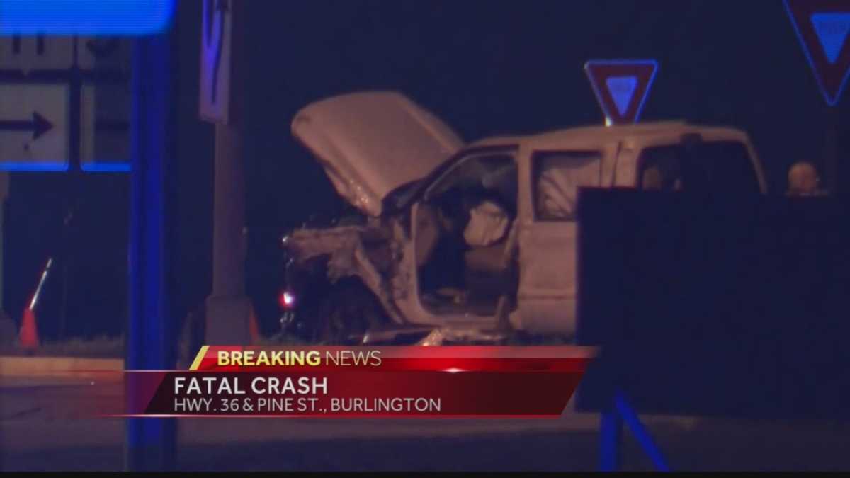 One fatality reported in Burlington crash