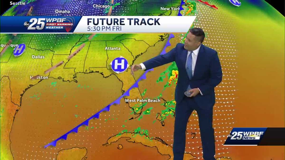 Another front on the way this weekend