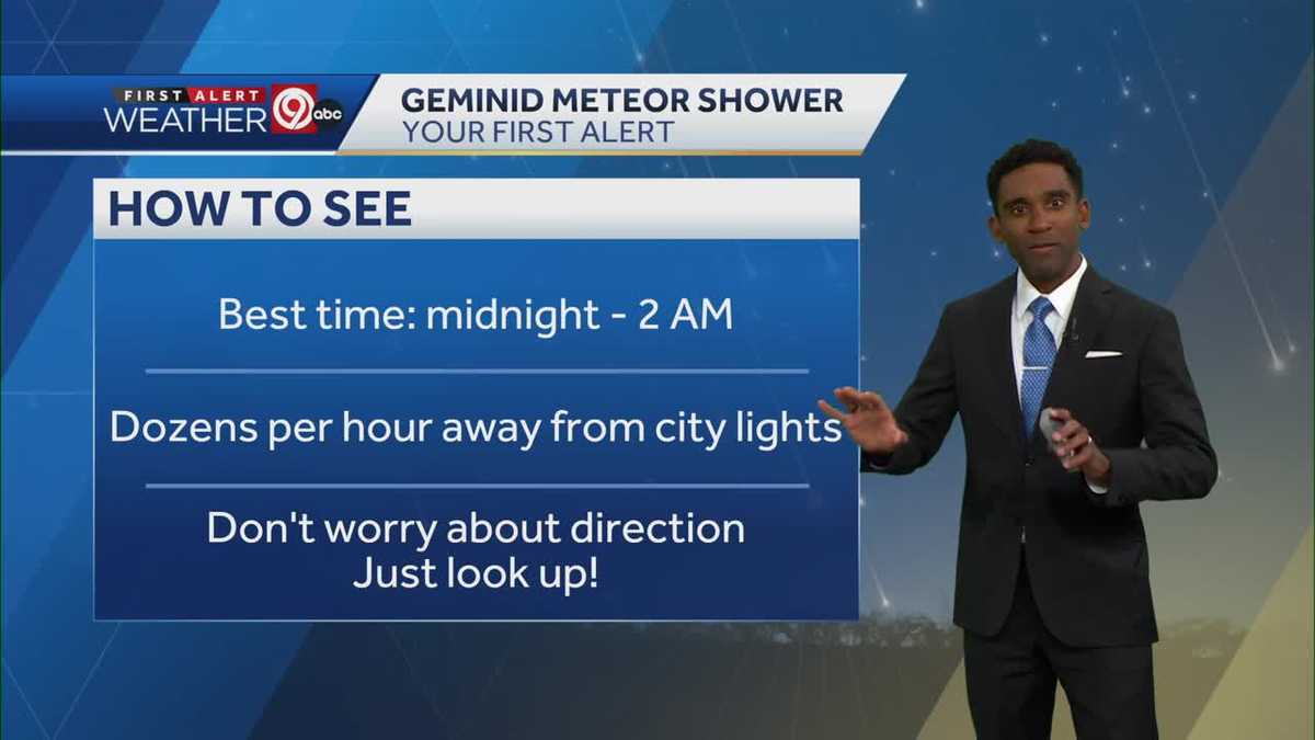 Tonight Kansas City has cool temps . . . and a meteor shower!