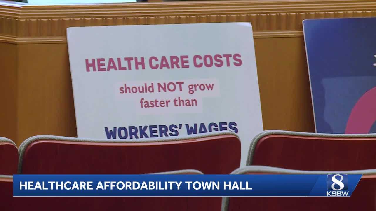 ksbw.com - Jazmon DeJarnette - Salinas town hall highlights struggles with rising health care costs