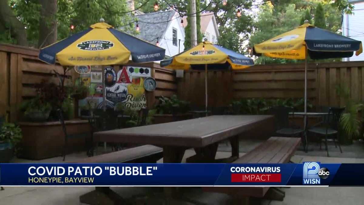 Coronavirus Bay View restaurant creates patio 'bubble'