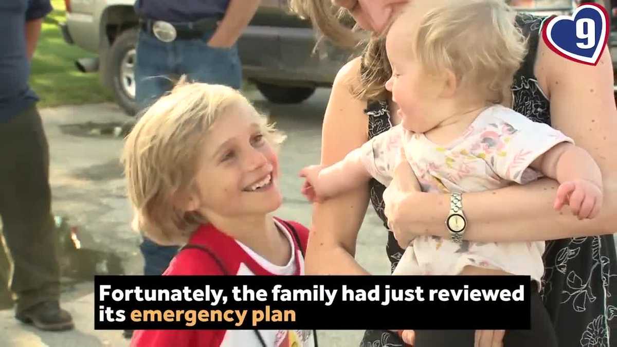 9 Loves: Boy recognized by Fire Marshal for saving baby sister
