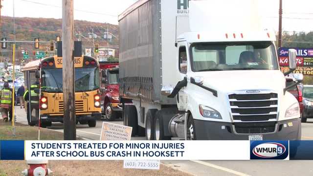 New Hampshire school bus involved in crash with tractor-trailer - Vimarsana News