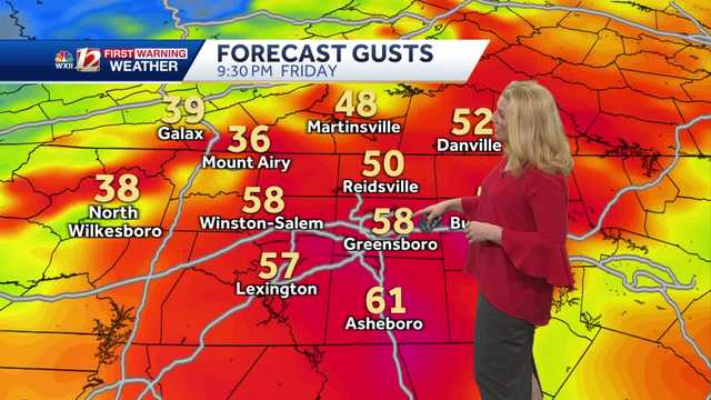Ian's Heavy Rain Intensifies & Triad Wind Damage - Vimarsana News