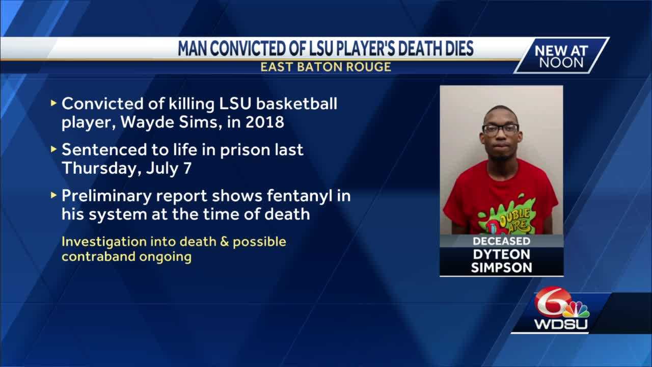 Dyteon Simpson Wade Sims fentanyl death LSU - Vimarsana News