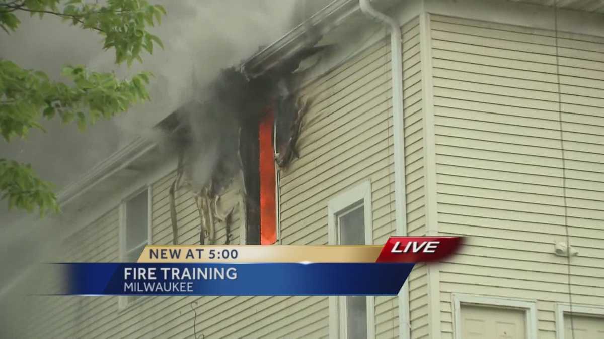 Milwaukee Fire Dept., Underwriters Laboratories burn down house to save