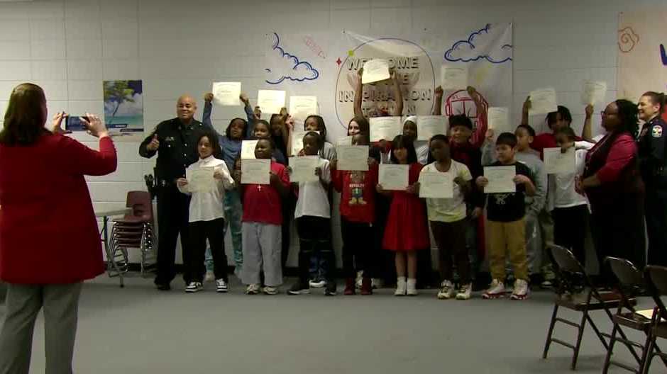 JCPS students graduate from LMPD program, which aims to resist gang ... image.