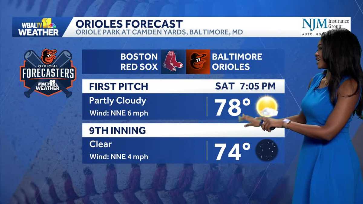 Starting the long weekend off pleasant across Maryland