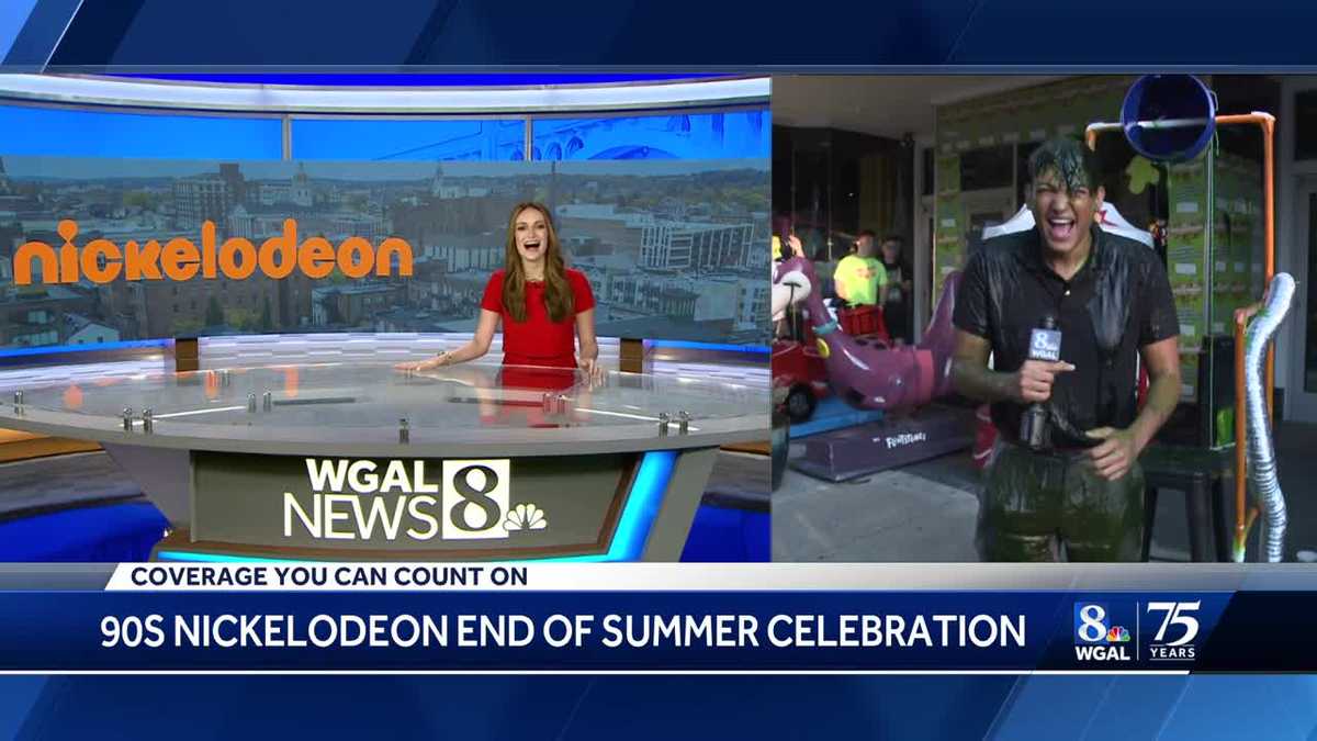 WGAL's Jake Reyes gets slimed